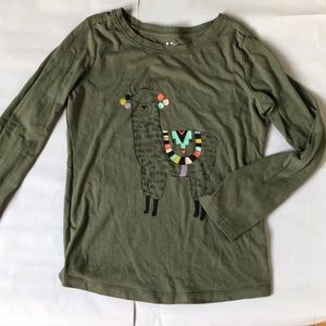 Cat and Jack Llama tee